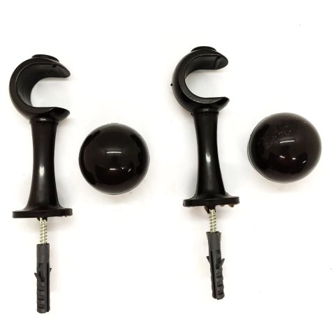 Suporte para Varão de Cortina Simples 28mm com 2 Unidades