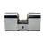 Cilindro Bipartido para Fechadura 803/804/1801 52mm Stam - Cromado - comprar online