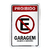 Placa de Sinalização Adesiva em PVC 20 x 30cm Proibido Estacionar 320 Decore