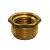 Bucha de Redução 3/4 x 1/2" em Bronze MK Metais