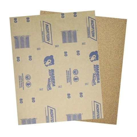 Lixa para Madeira 80 A237 Norton