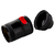 Bocal E-27 em PVC Preto com Chave Liga/Desliga Vermelha G20 - comprar online
