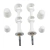 Suporte para Varão de Cortina Duplo 28mm/19mm com 2 Unidades