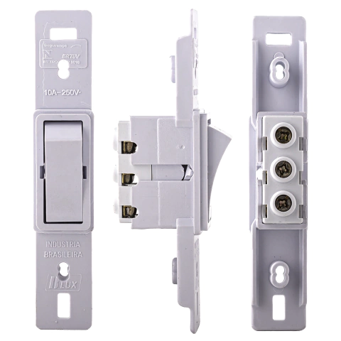 Finesse Interruptor Paralelo Branco 9420-1 Blux