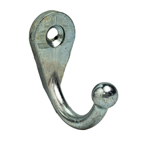 Gancho de Zamac Pequeno Metal Cromado