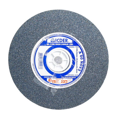 Rebolo Reto 152,4 x 19 x 31,8mm A60 N6 V3 Icder