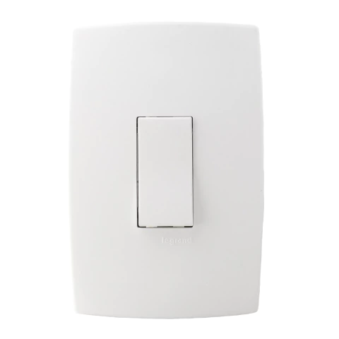 Pialplus Interruptor Simples Vertical com Placa 2x4 611100 Legrand