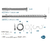 Sifão Tubo Extensível Universal Cromado 031101 Blukit - comprar online