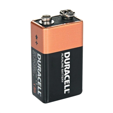 Bateria 9V Alcalina Duracell