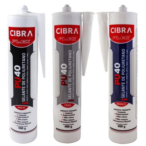Selante de Poliuretano PU40 400g Cibra