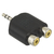 Adaptador 2 RCA Fêmea x P2 Macho Stereo Mr. Home
