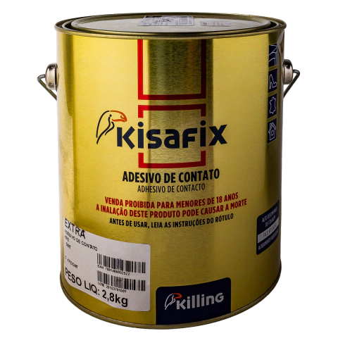 Cola de Contato Galão 2,8Kg Kisafix