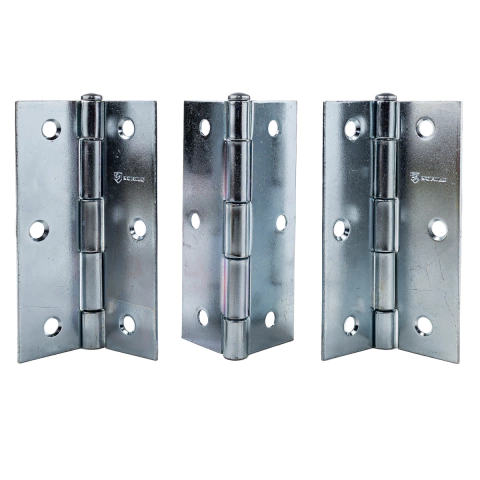 Dobradiça Zincada de 3.1/2" com 3 Unidades Schild