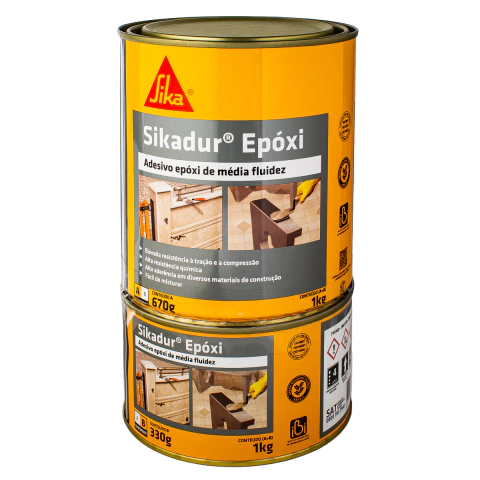 Adesivo Epóxi Sikadur 1Kg