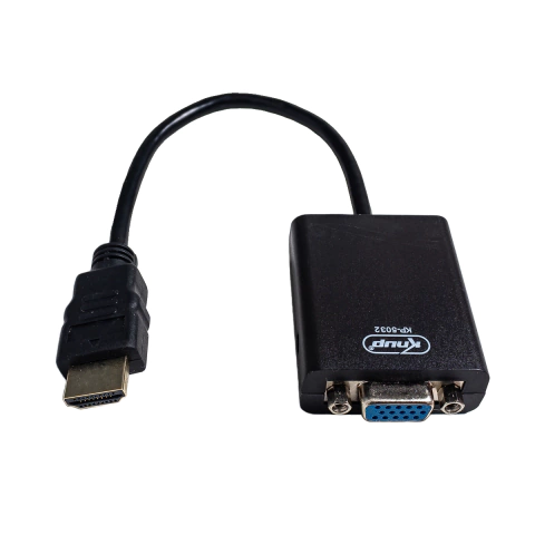 Conversor HDMI para VGA com Áudio P2 KP-5032 Knup
