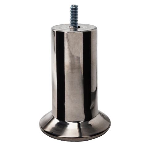 Pé de Alumínio 40 x 100mm com Rosca de 5/16"