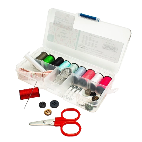 Kit Costura Caixinha com 33 Peças CB1737 Clink