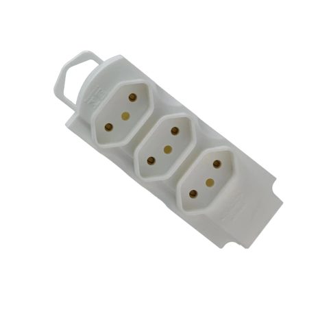 Régua para Extensão com 3 Tomadas de 3 Pinos 20A Mecatool