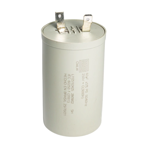 Capacitor 60uF 250V com 2 Terminais