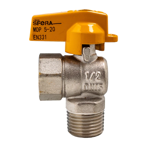 Registro para Gás Padrão 1/2'' NPT x 1/2'' NPTF 90º