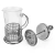Cafeteira Prensa Francesa em Vidro e Inox 600mL CK1898 Clink - comprar online