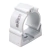 Abraçadeira para Eletroduto PVC 1" Kript - Branco