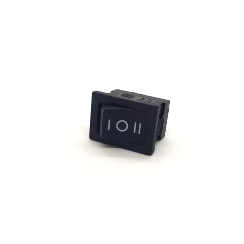 Chave Gangorra Retangular com 3 Pólos e 3 Posições KCD1 6A/10A 250V