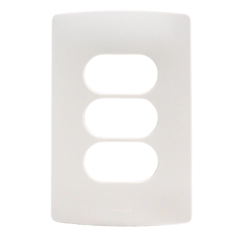 Nereya Placa 2x4 para 3 Módulos 663260 Pial