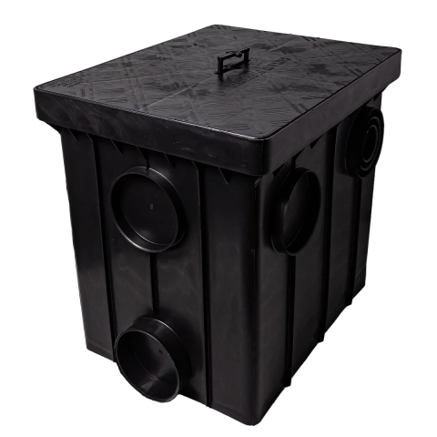 Caixa de Passagem para Esgoto 48L 44 x 34,5 x 41cm Mallton