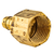 Adaptador para Gás em Latão Padrão 3/8'' BM x 1/2'' NPTF - Mr. Home