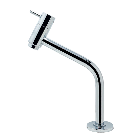 Torneira 3031 de Bancada Bica Baixa 45º para Lavatório Slim 6267 Imper