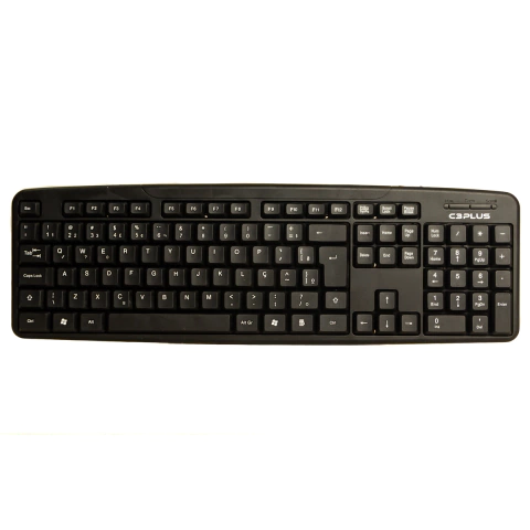 Teclado para Computador USB Padrão KB-11V2 C3Plus
