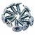 Parafuso para Forro de PVC Ponta Agulha 4,2 x 13mm com 10 Unidades