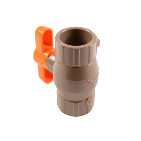 Registro de Esfera Soldável 25mm em PVC Krona