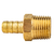 Adaptador para Gás em Latão Padrão 3/8'' BM x 1/2'' NPT - comprar online