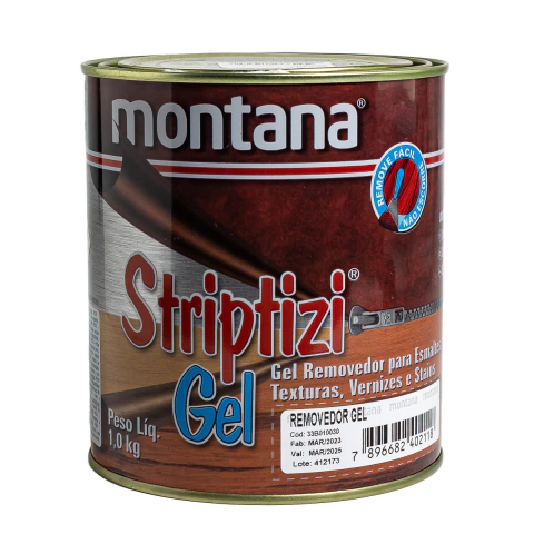Removedor Gel de Esmaltes e Texturas Striptizi 1kg Montana
