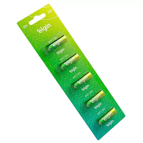 Kit com 5 Baterias 12V 27A Elgin