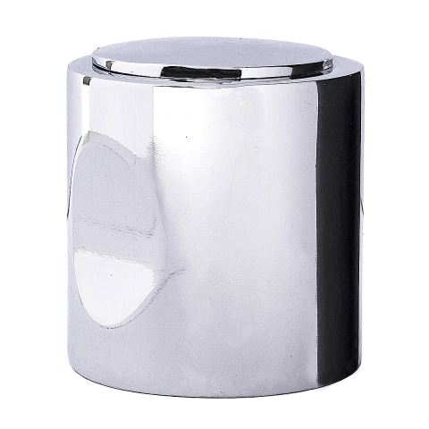 Volante em Metal Cromado Estria Deca Similar Aspen H358 Impacto