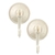 Kit Ganchos de Parede com Ventosa com 2 Unidades CK620 Clink