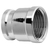 Extensor 1/2" Curto 37mm em Metal Cromado