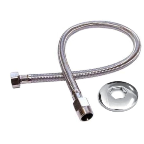 Engate Flexível com Malha de Inox 1/2" 60cm Mega