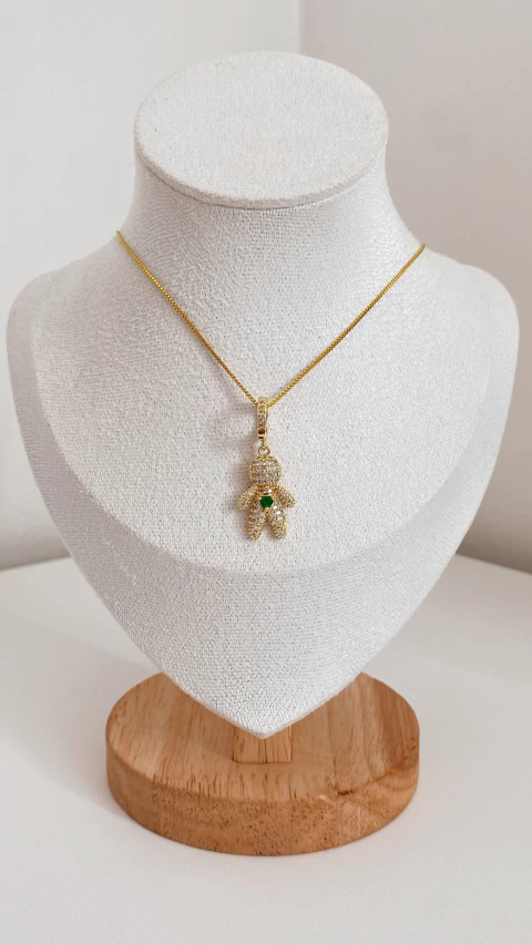 Colar Filho(a) Cravejado - comprar online