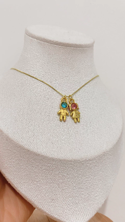 Colar 2 filhos - comprar online