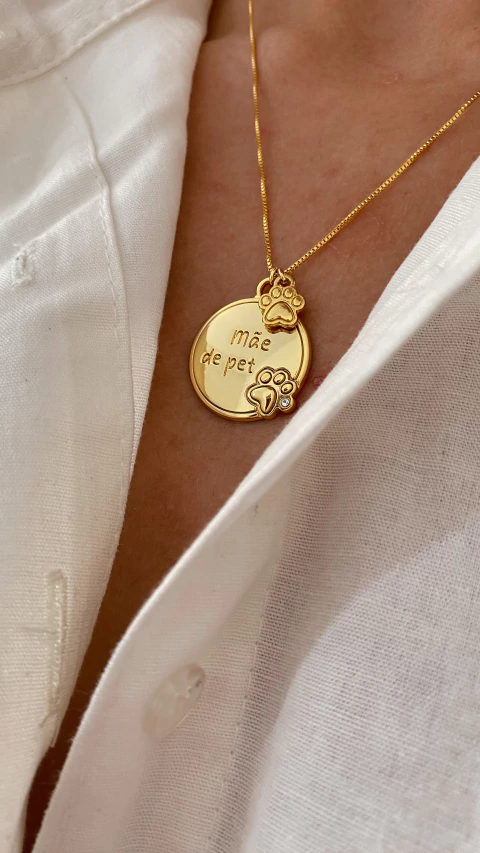 Colar pingente mãe de... - comprar online