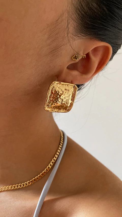 Brinco Quadrado Liso - comprar online