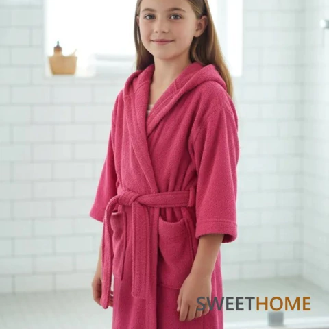 BATA DE NIÑO CON CAPUCHA (ART 0166) - Sweet Home