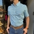 CAMISA AUSTIN WESTERN MANGA CURTA MASCULINA XADREZ AZUL na internet