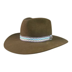 CHAPEU ABA:9 ORIGINAL MUNDIAL SOCIAL LÃ MARROM ENCANTO