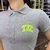 CAMISA GOLA POLO TXC FEMININA CINZA SLIM CUSTOM BORDADO - comprar online