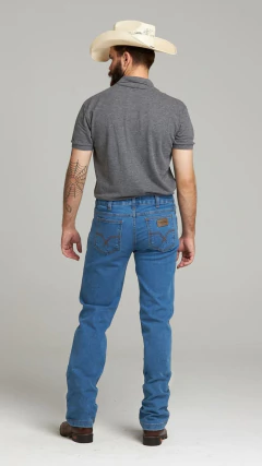 CALÇA MASCULINA PURA RAÇA RETA ELASTANO COUNTRY DESTROYED